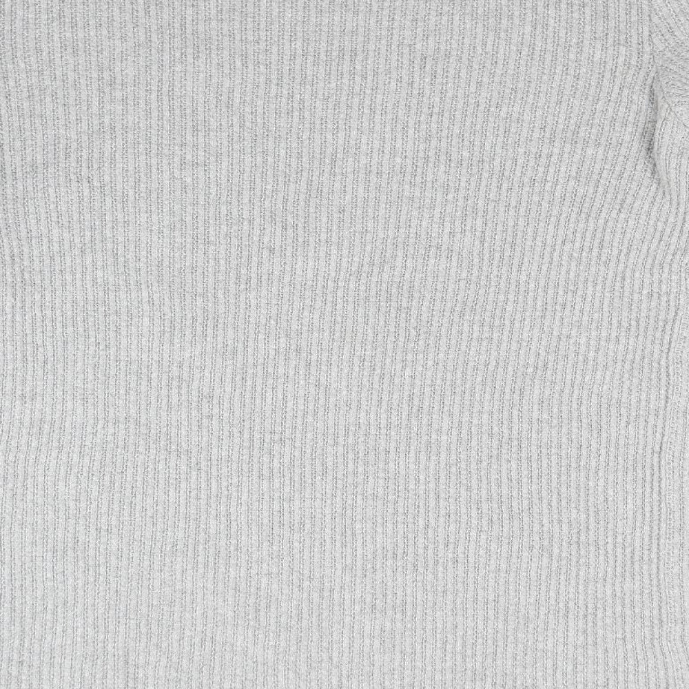 River Island Womens Grey Knit Pullover Jumper Size M