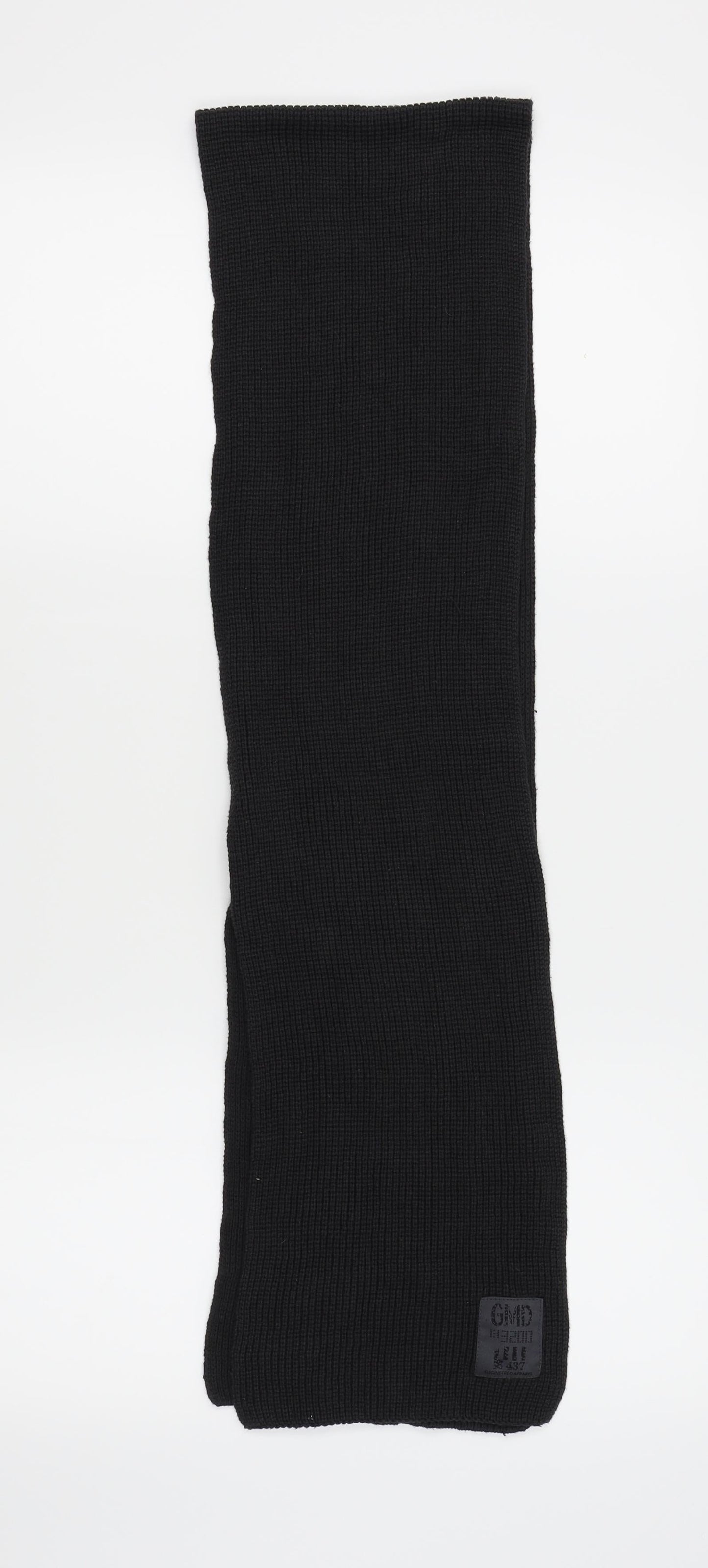 GMD Mens Black Scarf Size Regular