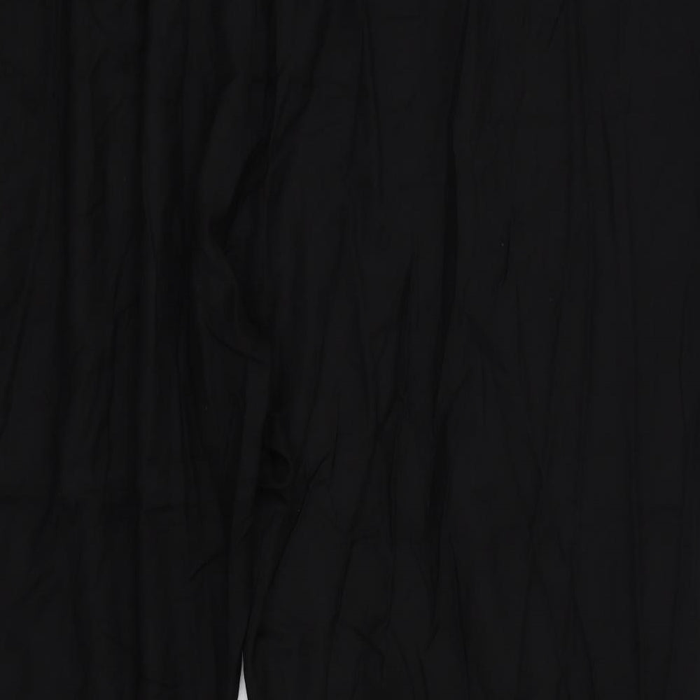 label be Womens Black Capri Trousers Size 32 in L21 in