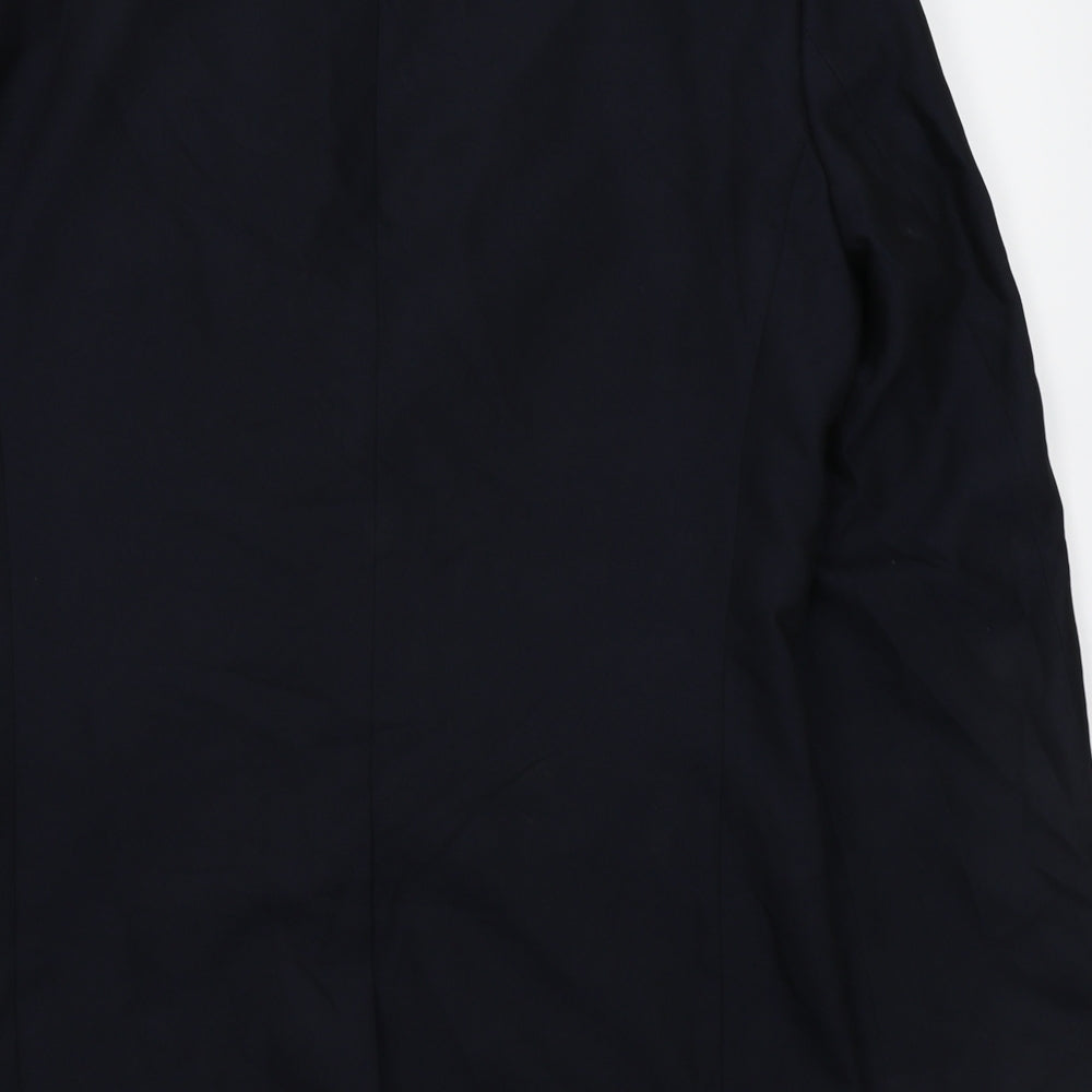 lambrella Mens Blue Jacket Blazer Size 36