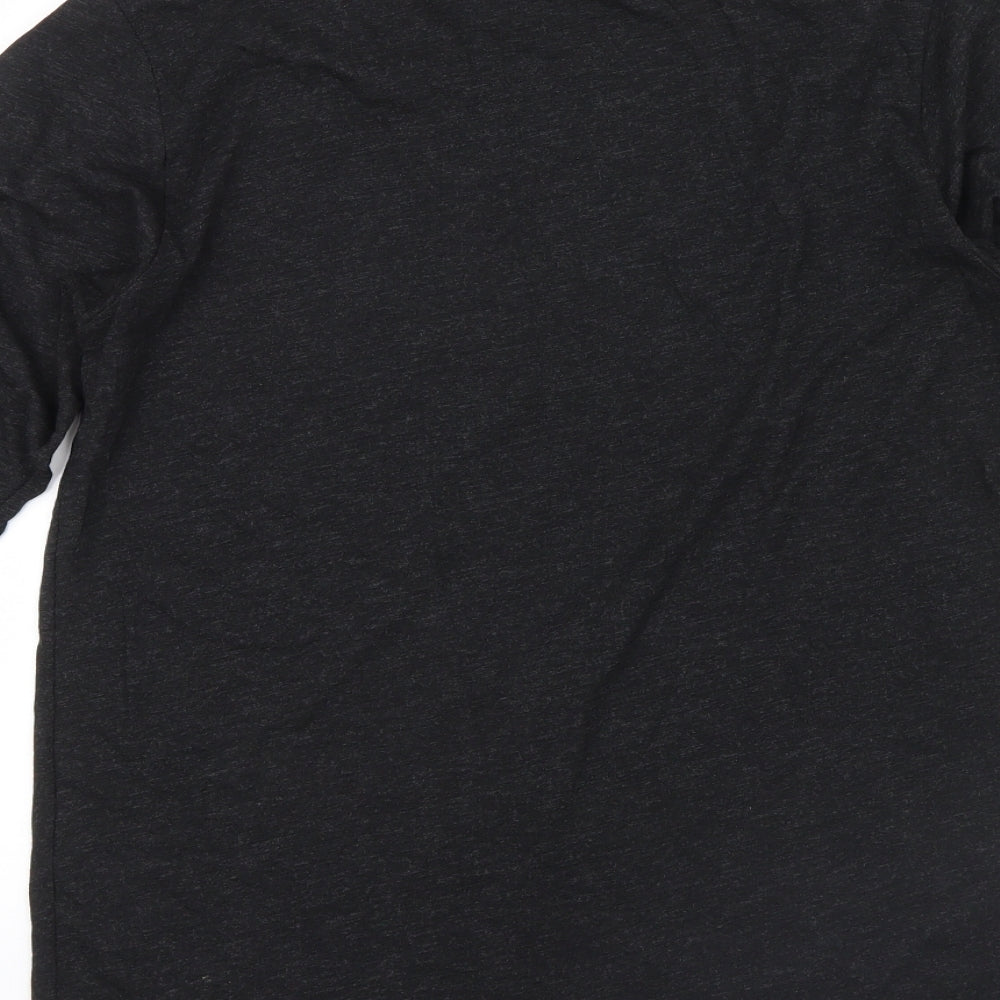EVER UPWARD Womens Black Basic T-Shirt Size S - BELIEF NEW YORK