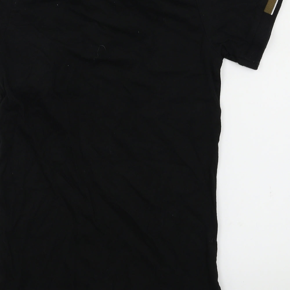 Next Boys Black Basic T-Shirt Size 6 Years