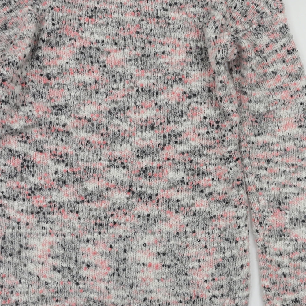 New Look Womens Pink Pullover Jumper Size S