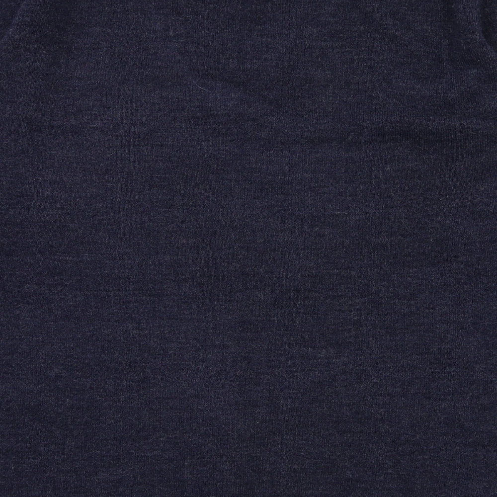 easy Mens Blue Pullover Sweatshirt Size S