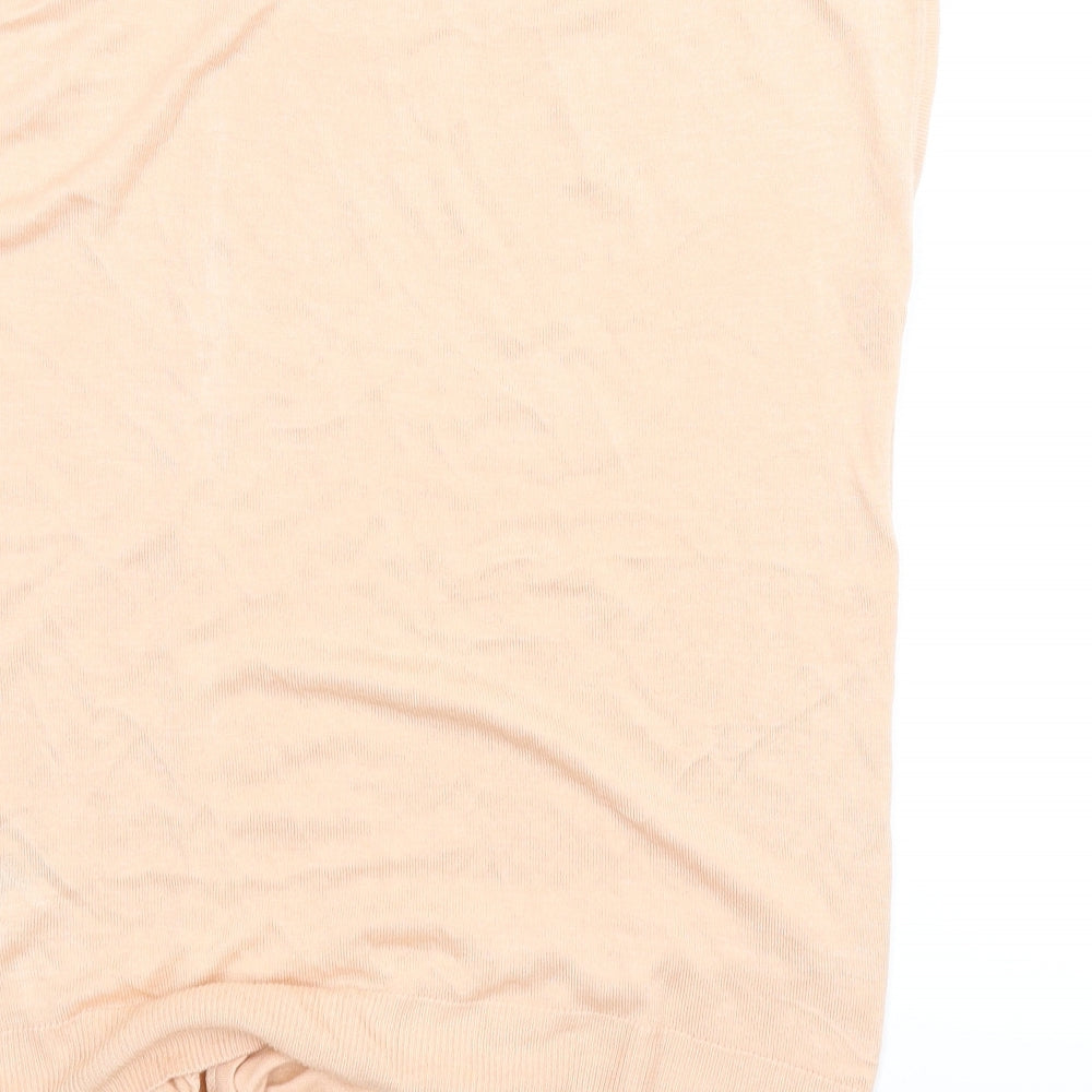 Marks & Spencer Womens Pink Basic Blouse Size 12