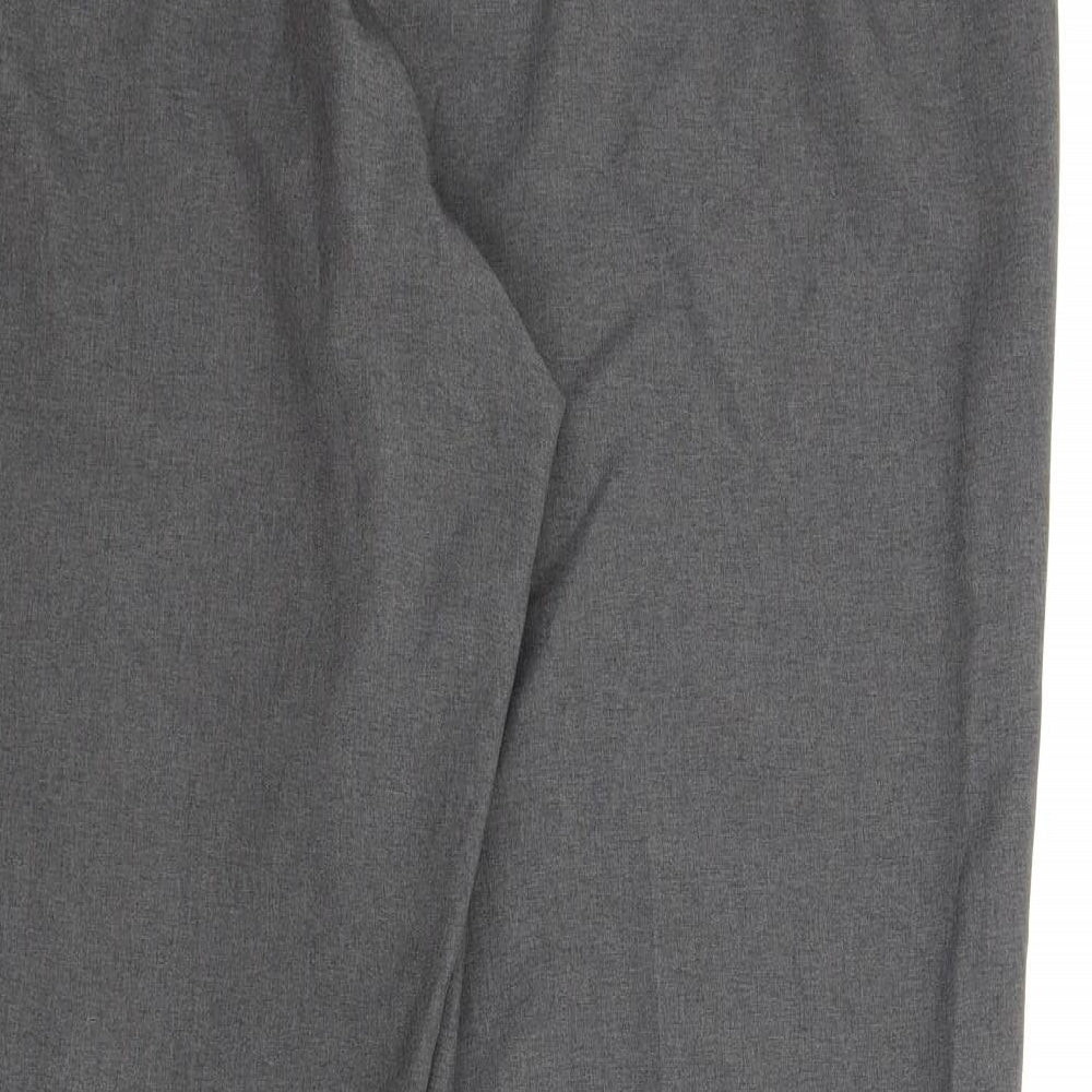 George Womens Grey Carrot Trousers Size 18 L27 in