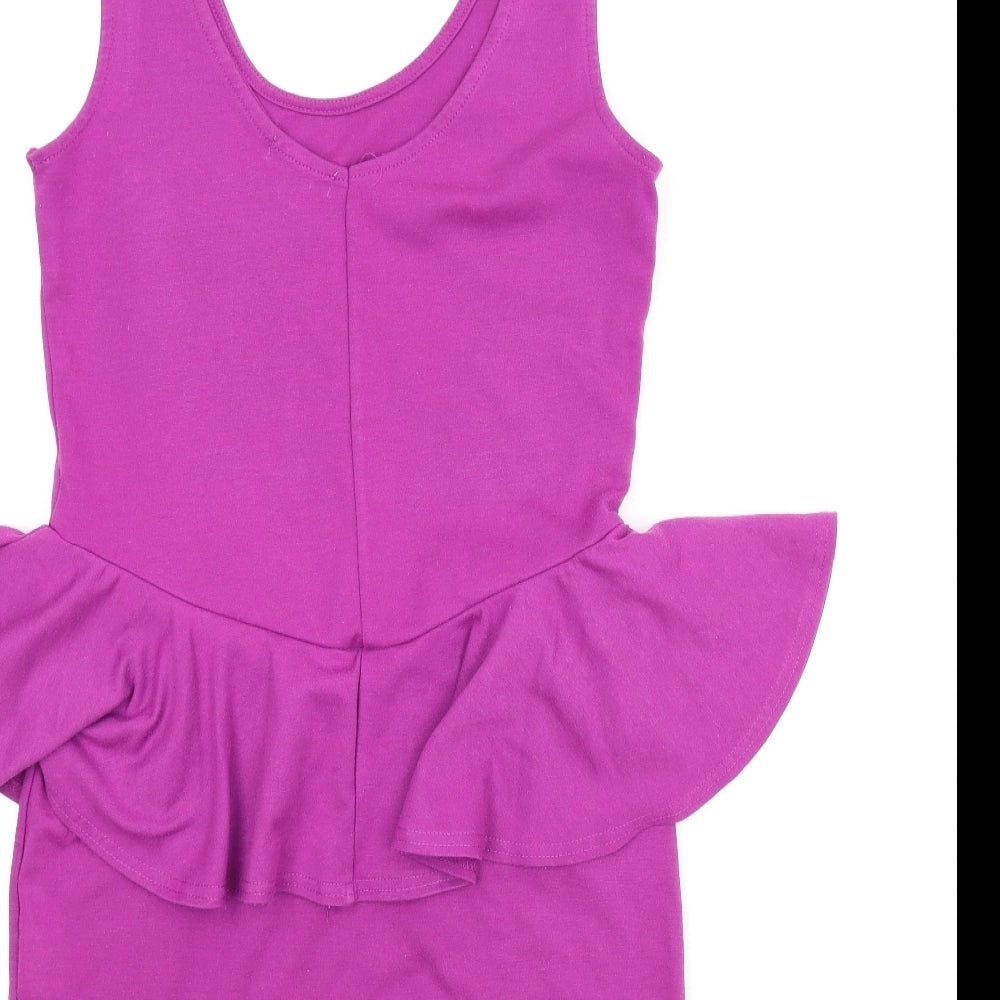 Cotton On Womens Purple Sheath Size S
