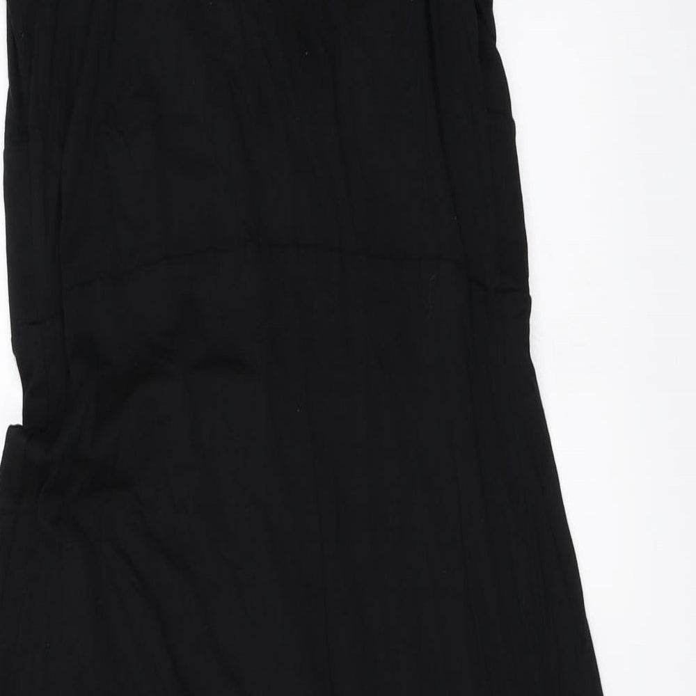 George Womens Black A-Line Size 10