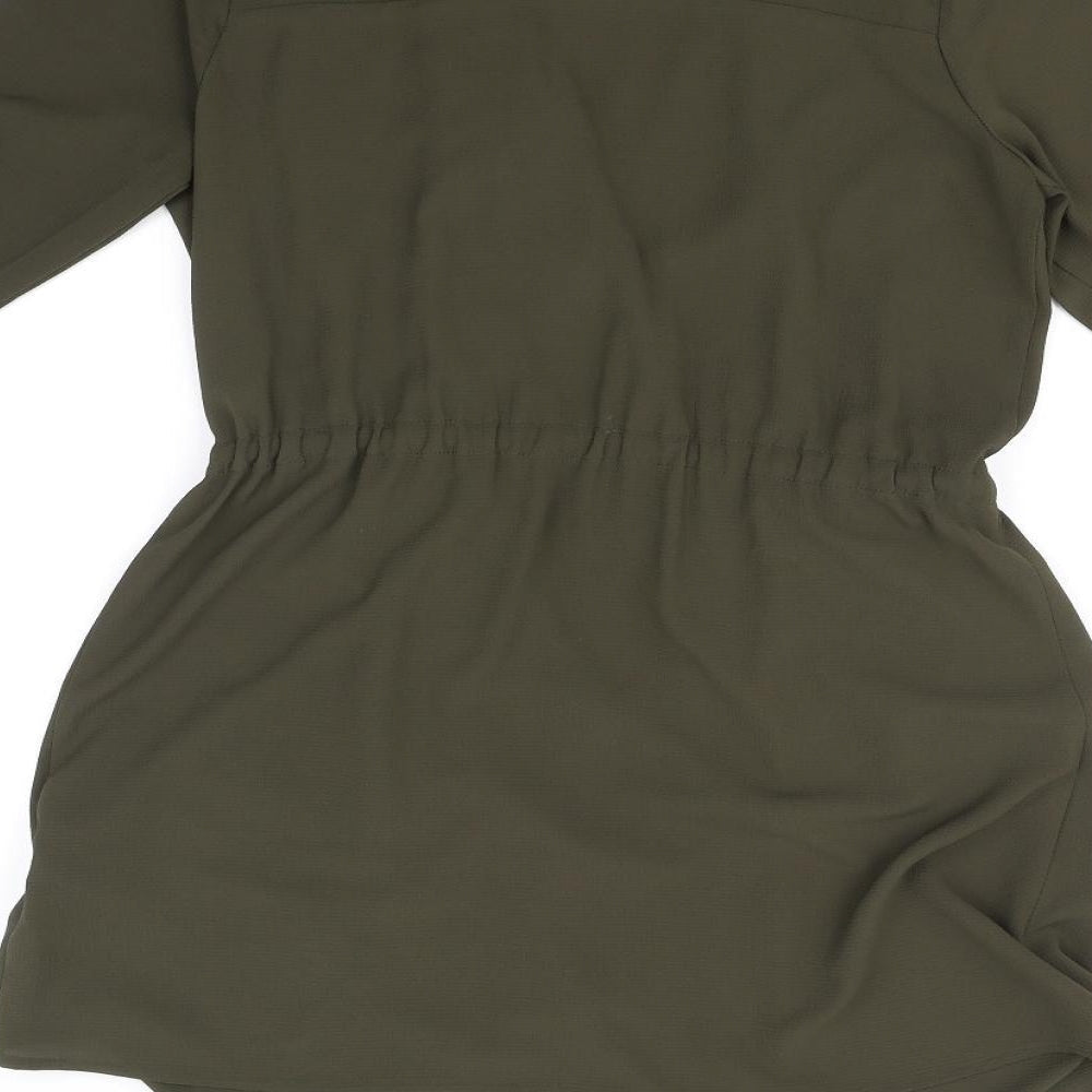 Atmosphere Womens Green Fit & Flare Size 6