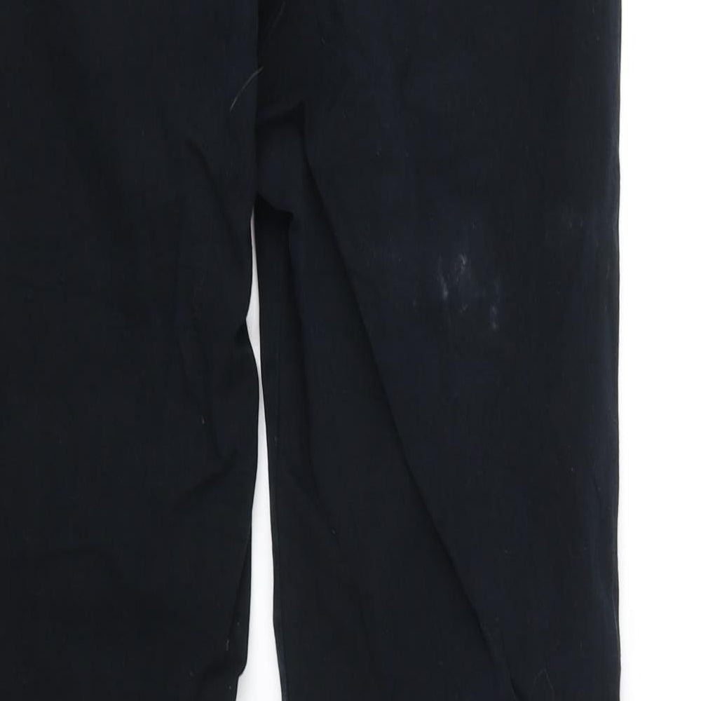 Autograph Womens Black Trousers Size 8 L29 in