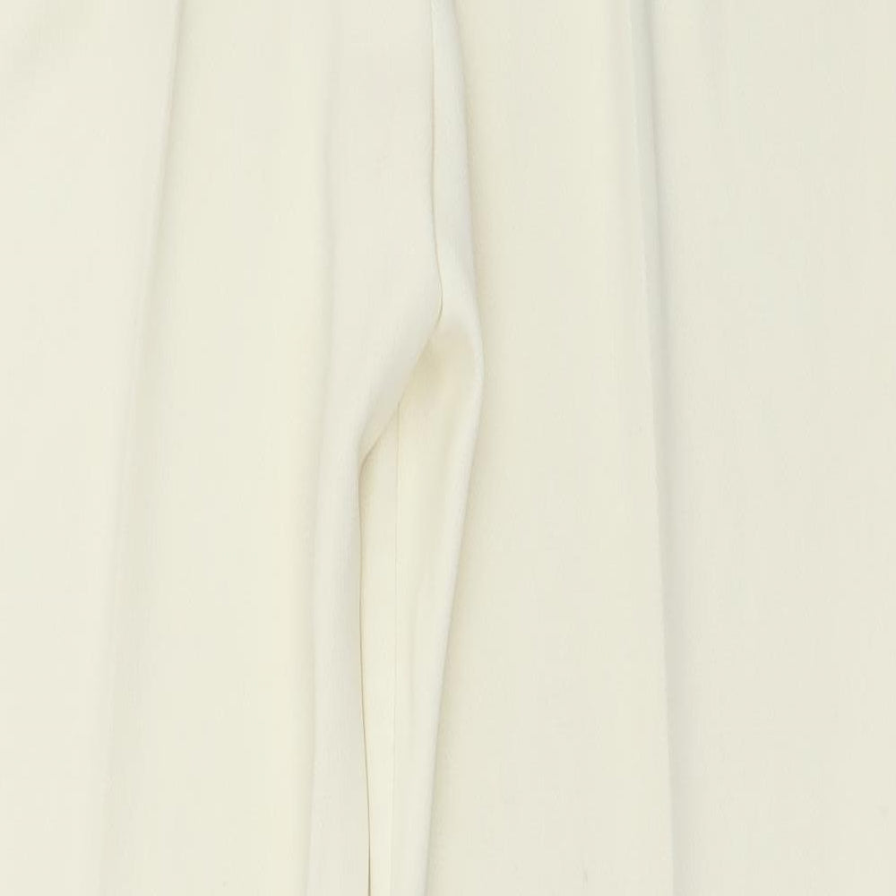 Bay Womens Ivory Trousers Size 14 L29 in