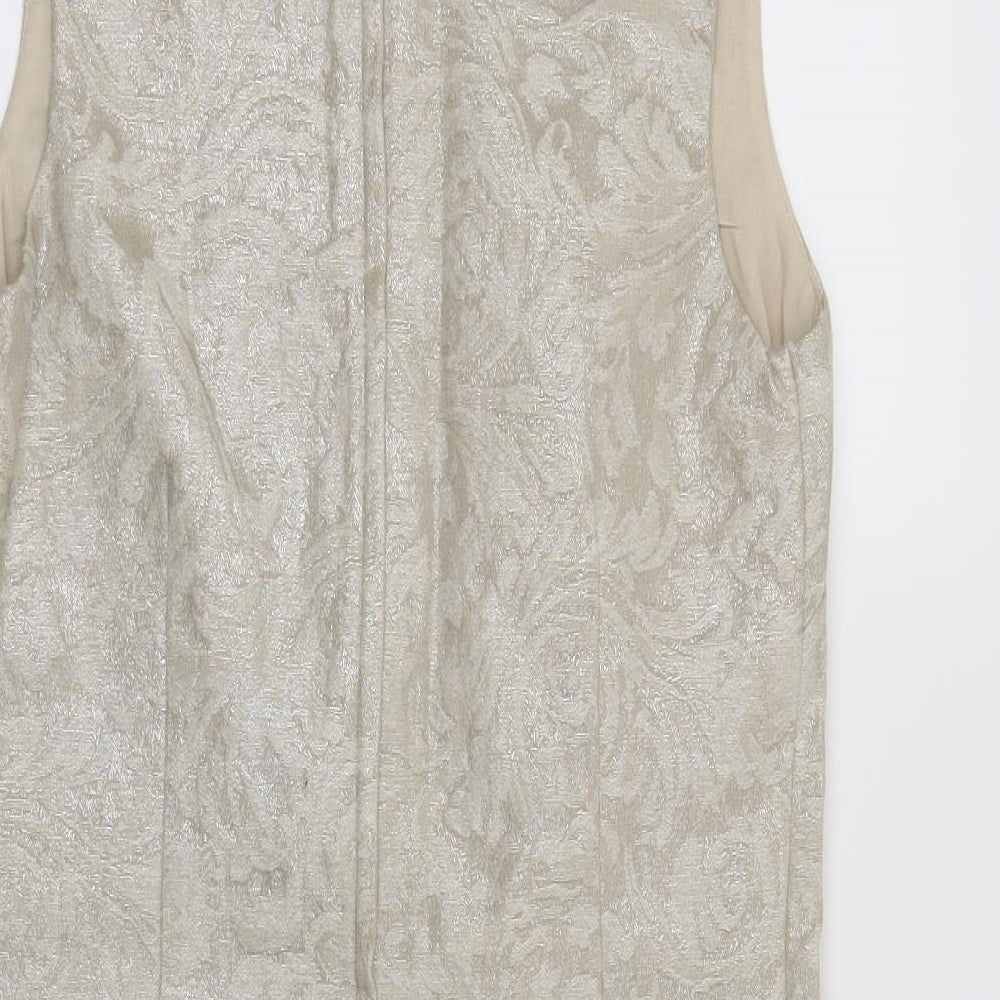 Armosphere Womens Beige Floral Shift Size 12