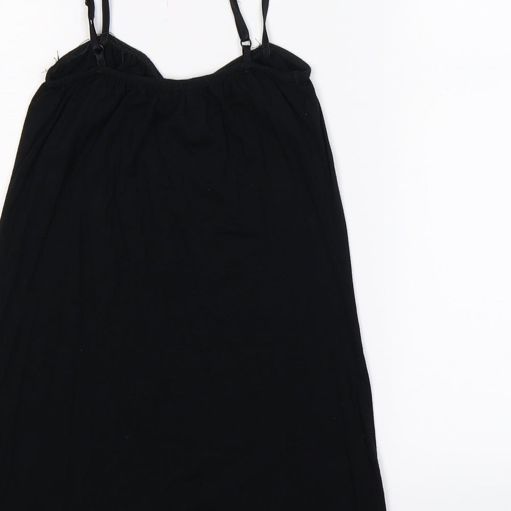 ASOS Womens Black Basic Tank Size 10
