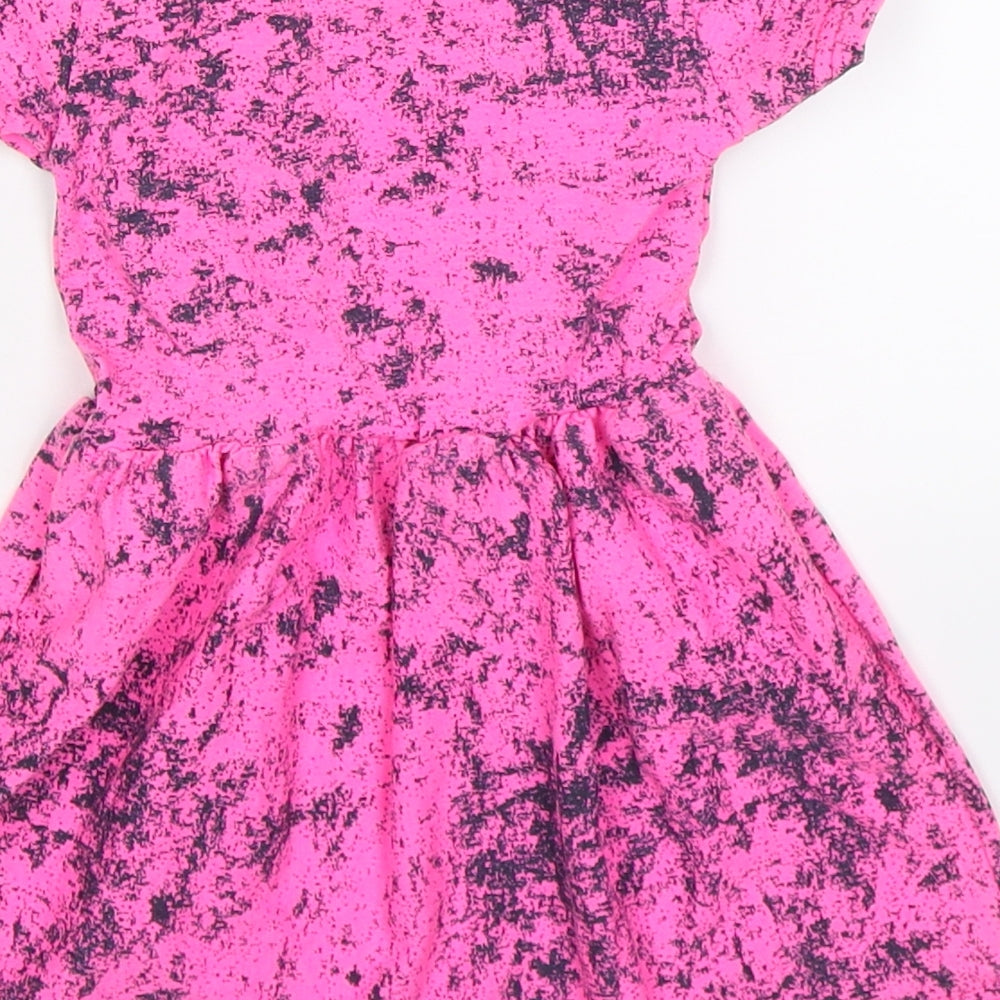 Nehir Girls Pink Fit & Flare Size 18-24 Months