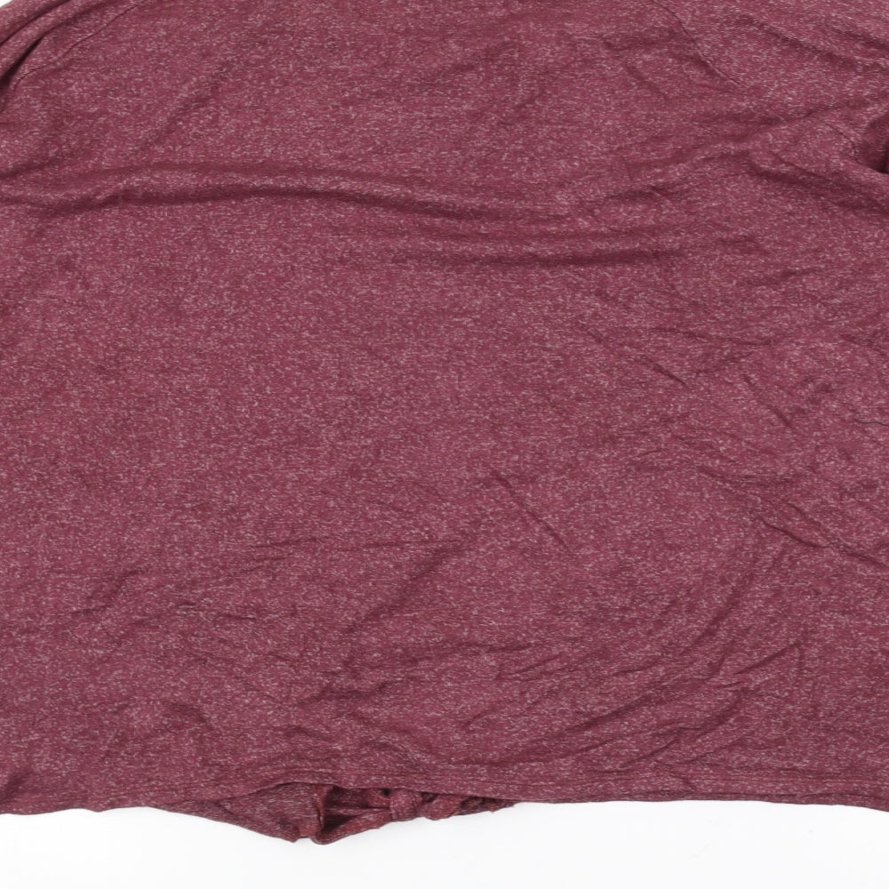 Pep&Co Womens Red Basic T-Shirt Size 12