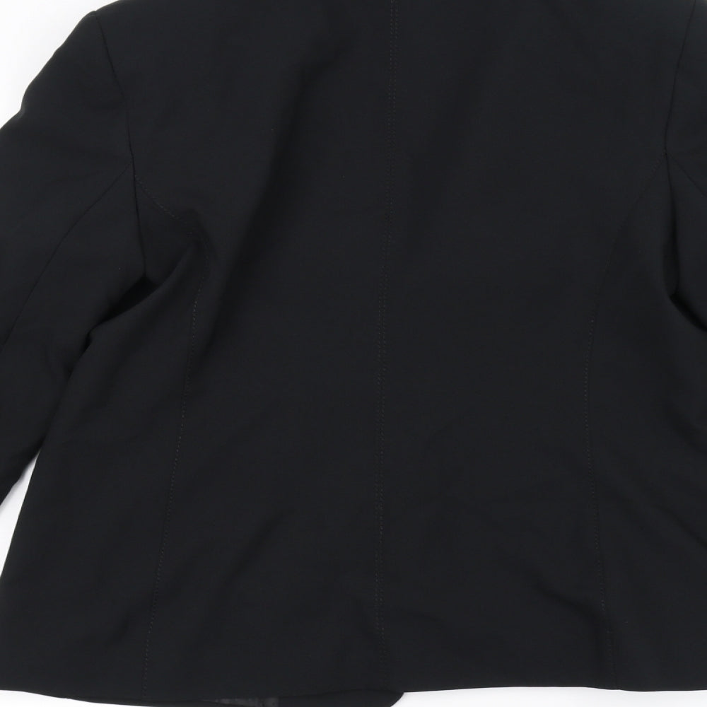 New Look Womens Black Jacket Size 14