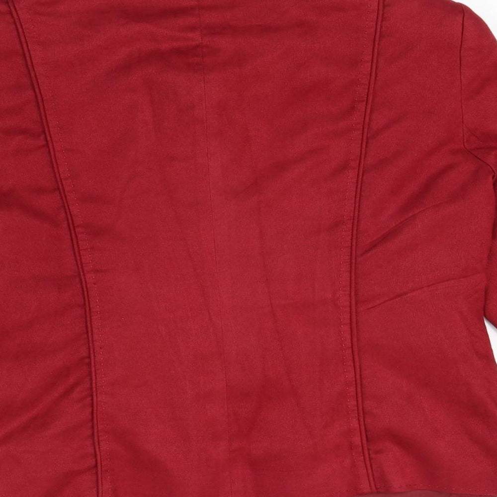BHS Womens Red Jacket Size 16