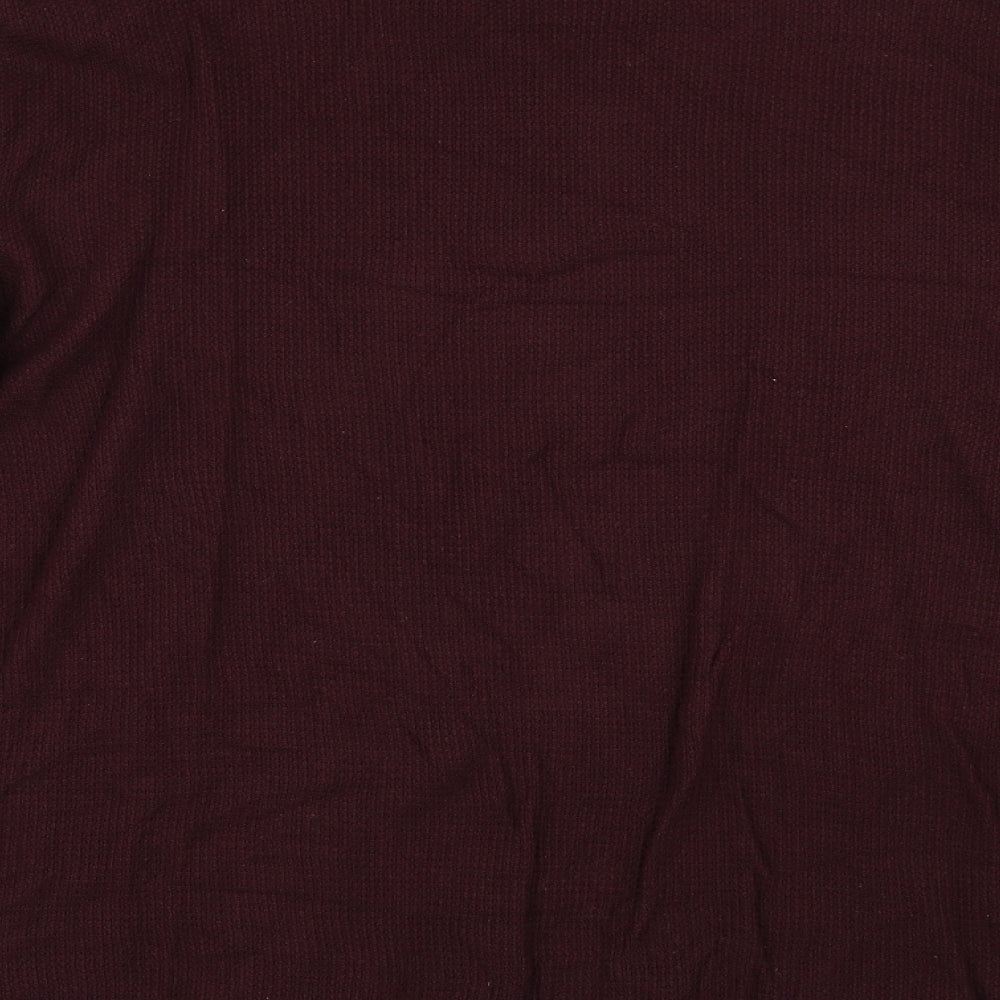 H&M Womens Red Pullover Jumper Size M