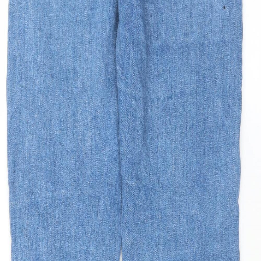 Primark Womens Blue Denim Skinny Jeans Size 8 L32 in