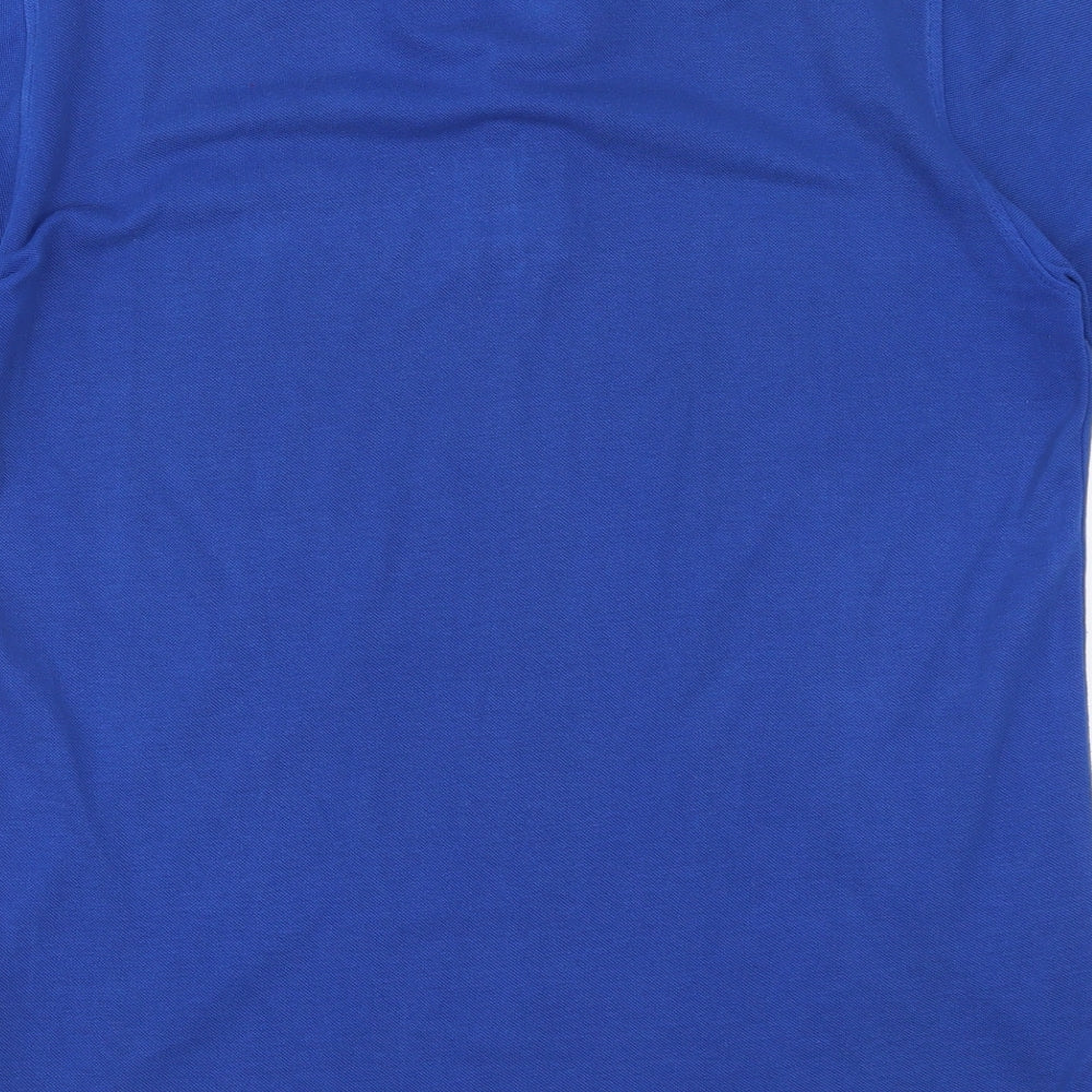 Brave Soul Mens Blue Polo Size L