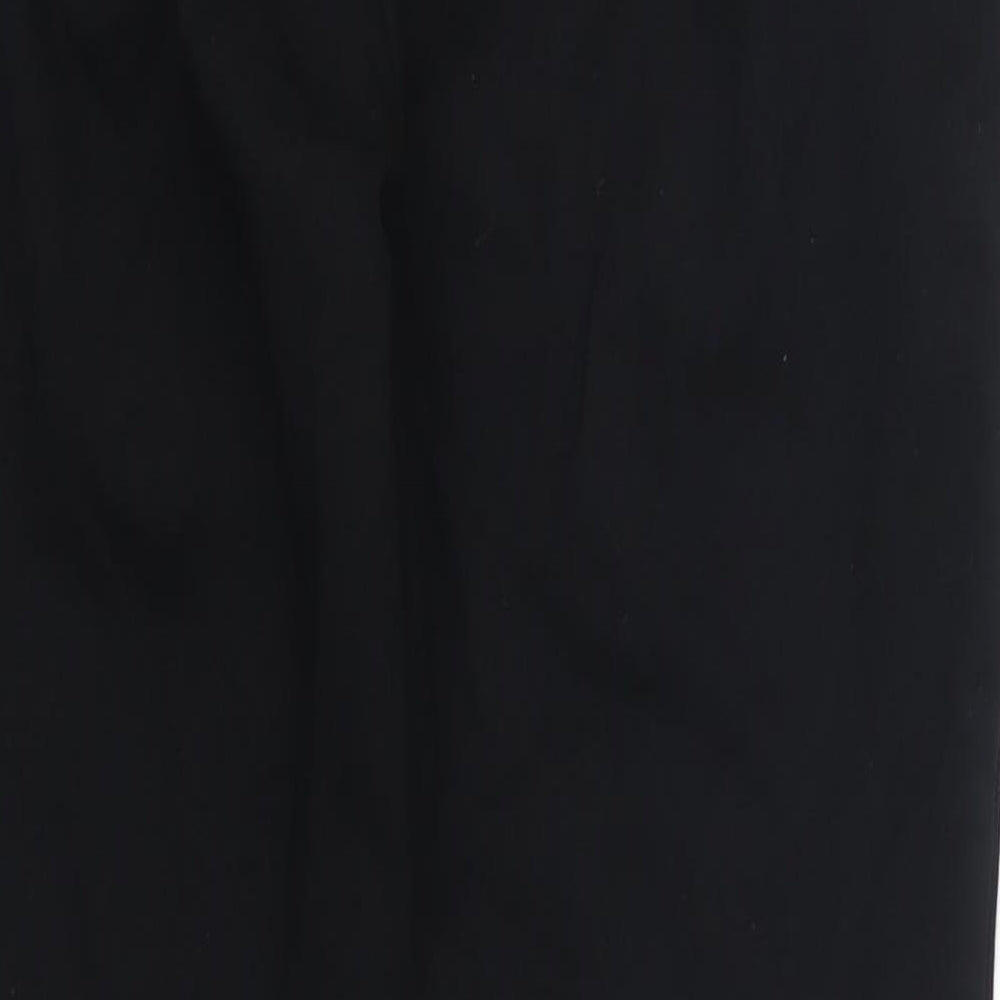 F&F Womens Black Trousers Size 10 L25 in