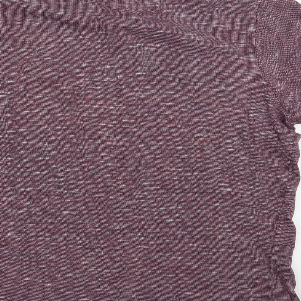 Easy Mens Purple Polo Size L