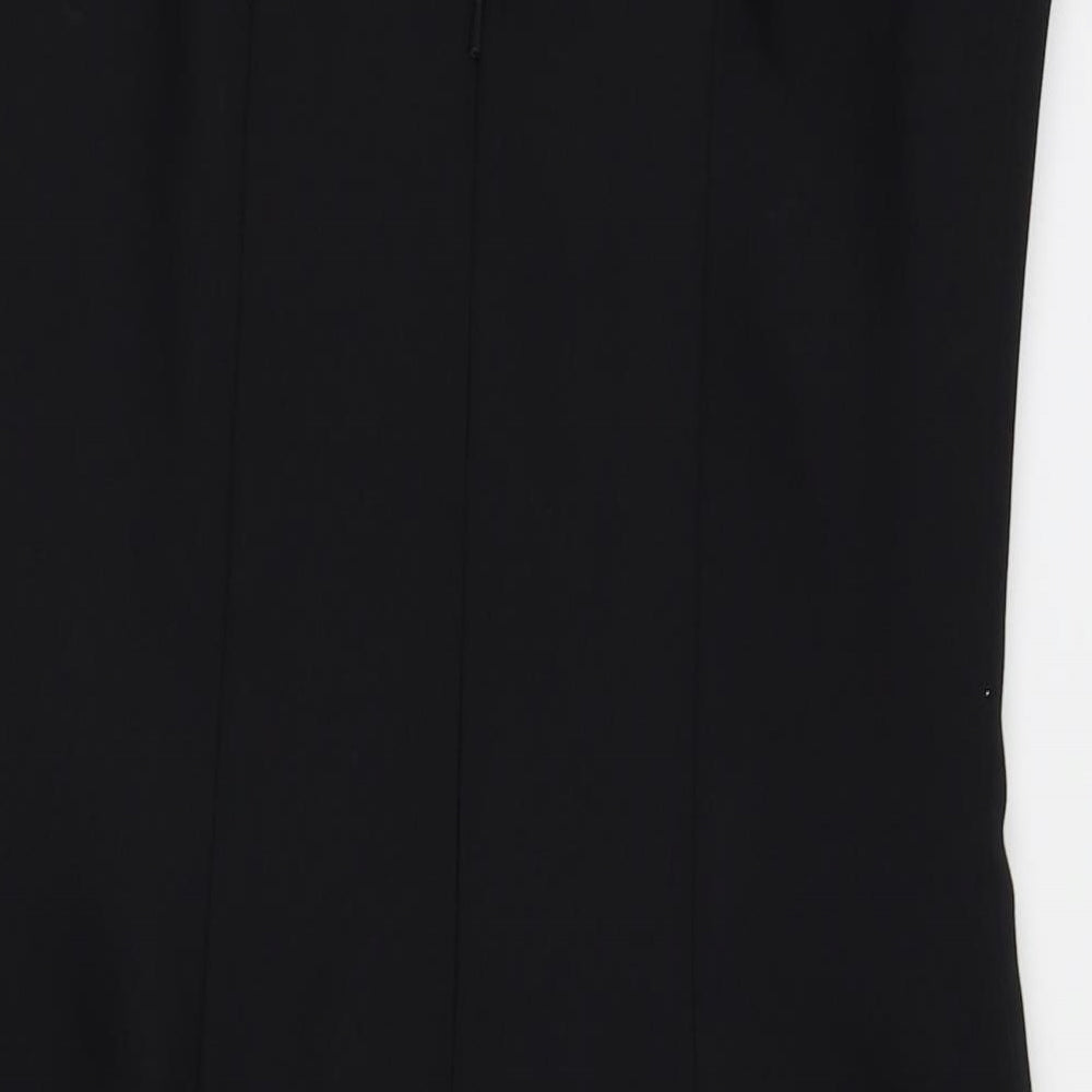 day meets night Womens Black Fit & Flare Size 12