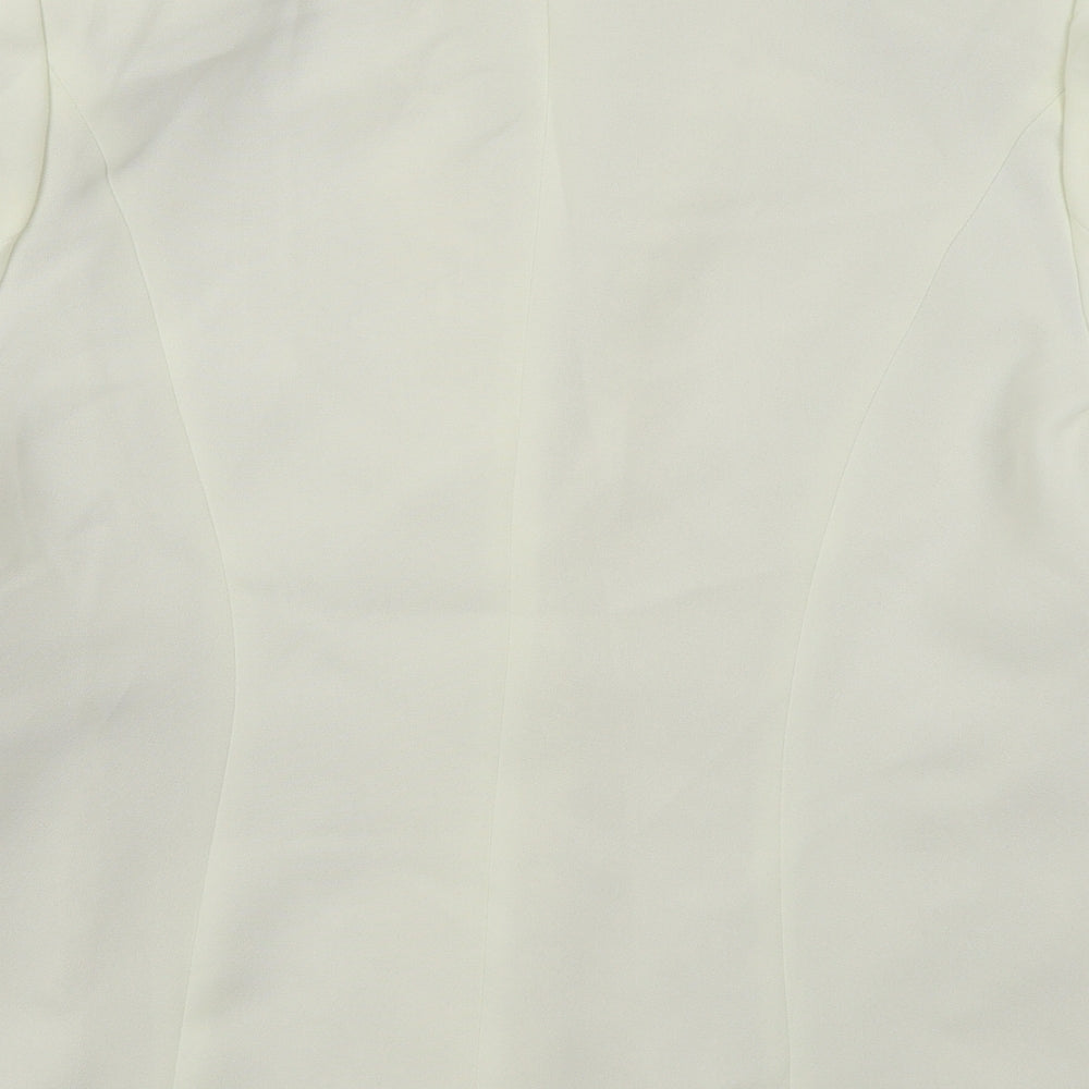 Kaleidoscope Womens White Jacket Blazer Size 18