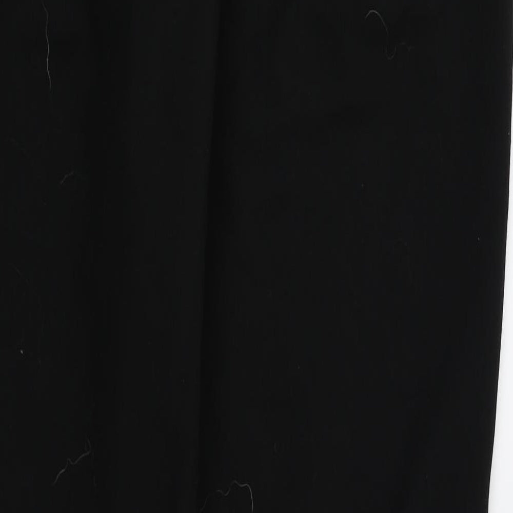 next Womens Black Trousers Size 10 L29 in