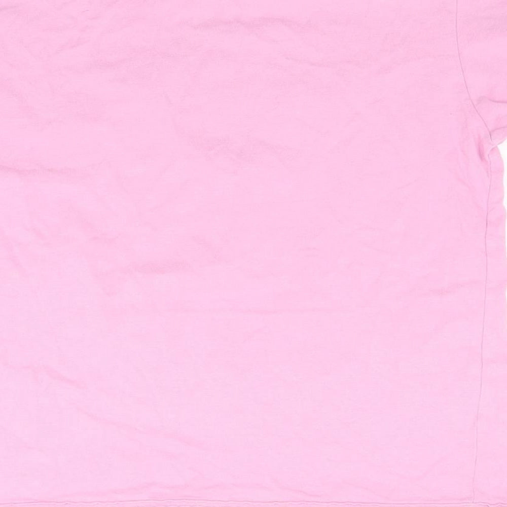 Next Boys Pink Jersey Basic T-Shirt Size 10 Years