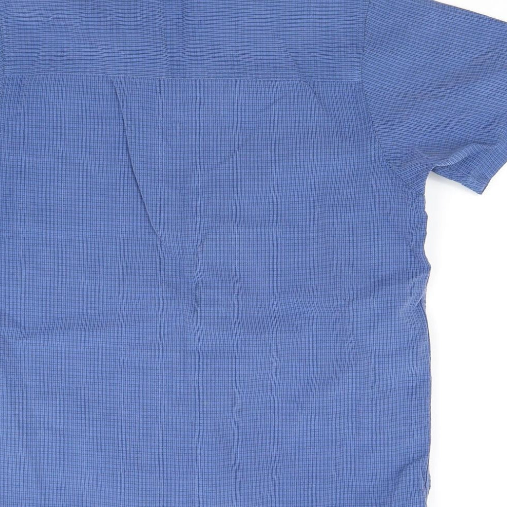Next Boys Blue Basic Button-Up Size 5-6 Years