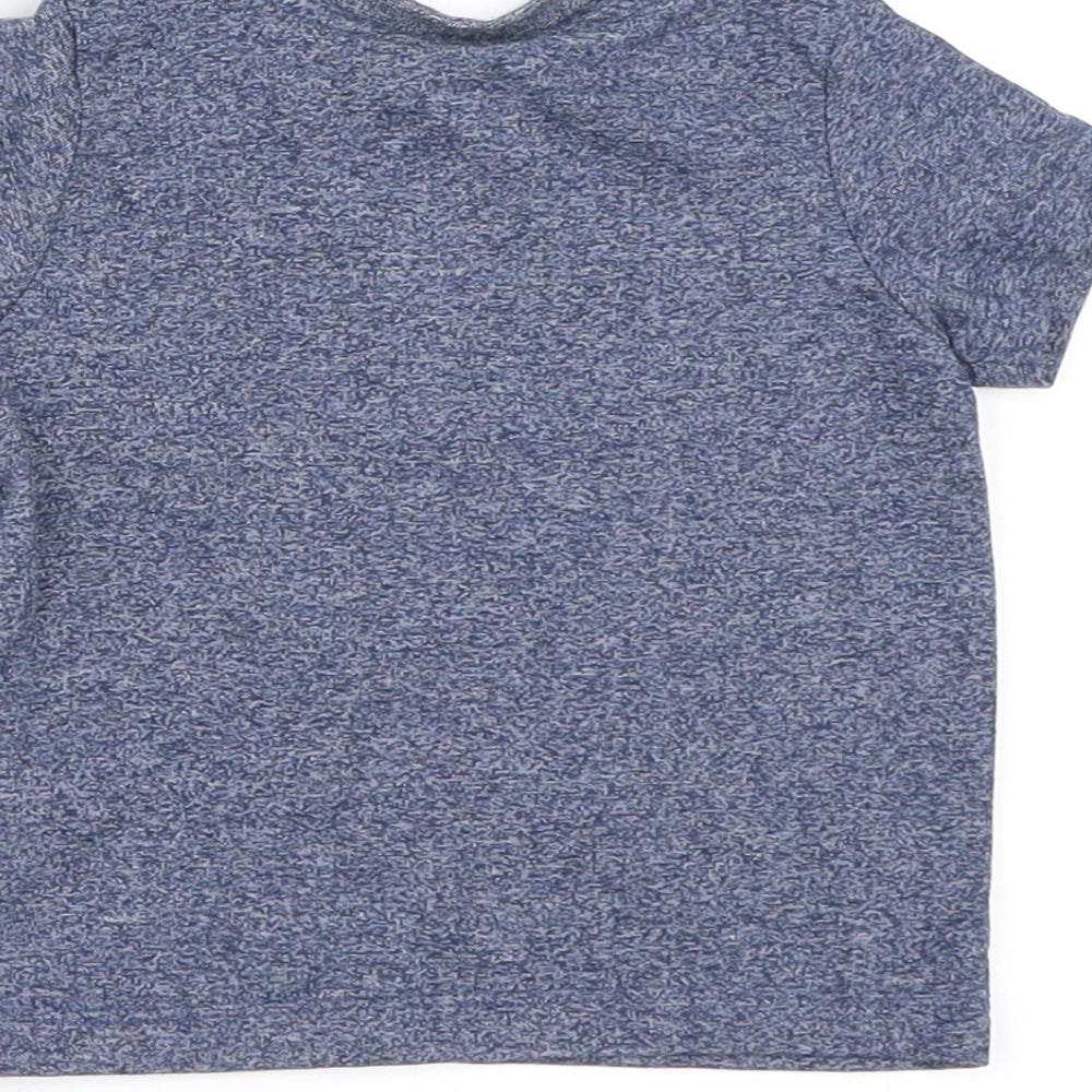 F&F Boys Blue Basic T-Shirt Size 3-6 Months