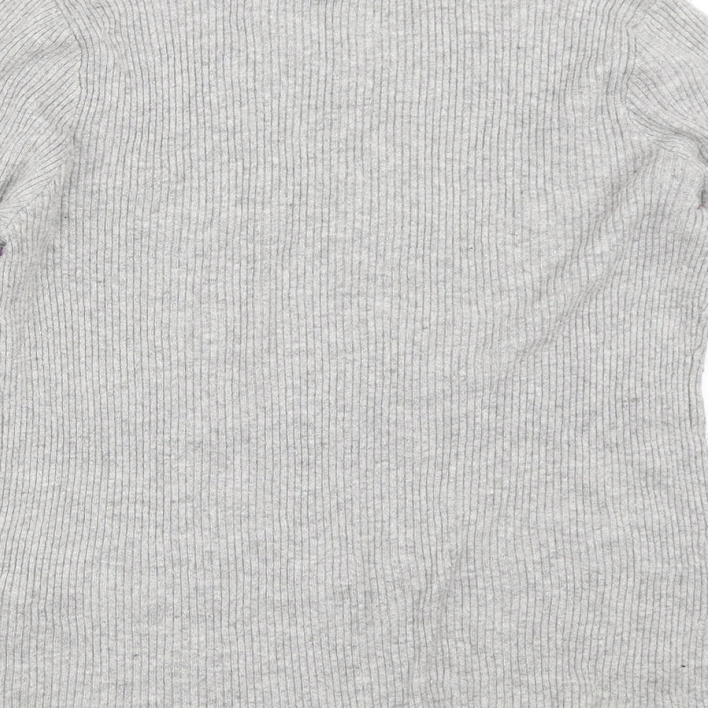 New Look Womens Grey Pullover Jumper Size 18