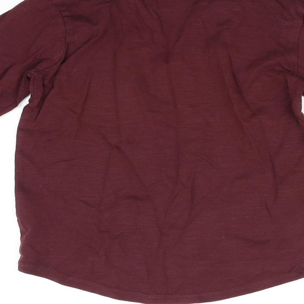 Next Boys Purple Basic T-Shirt Size 5 Years