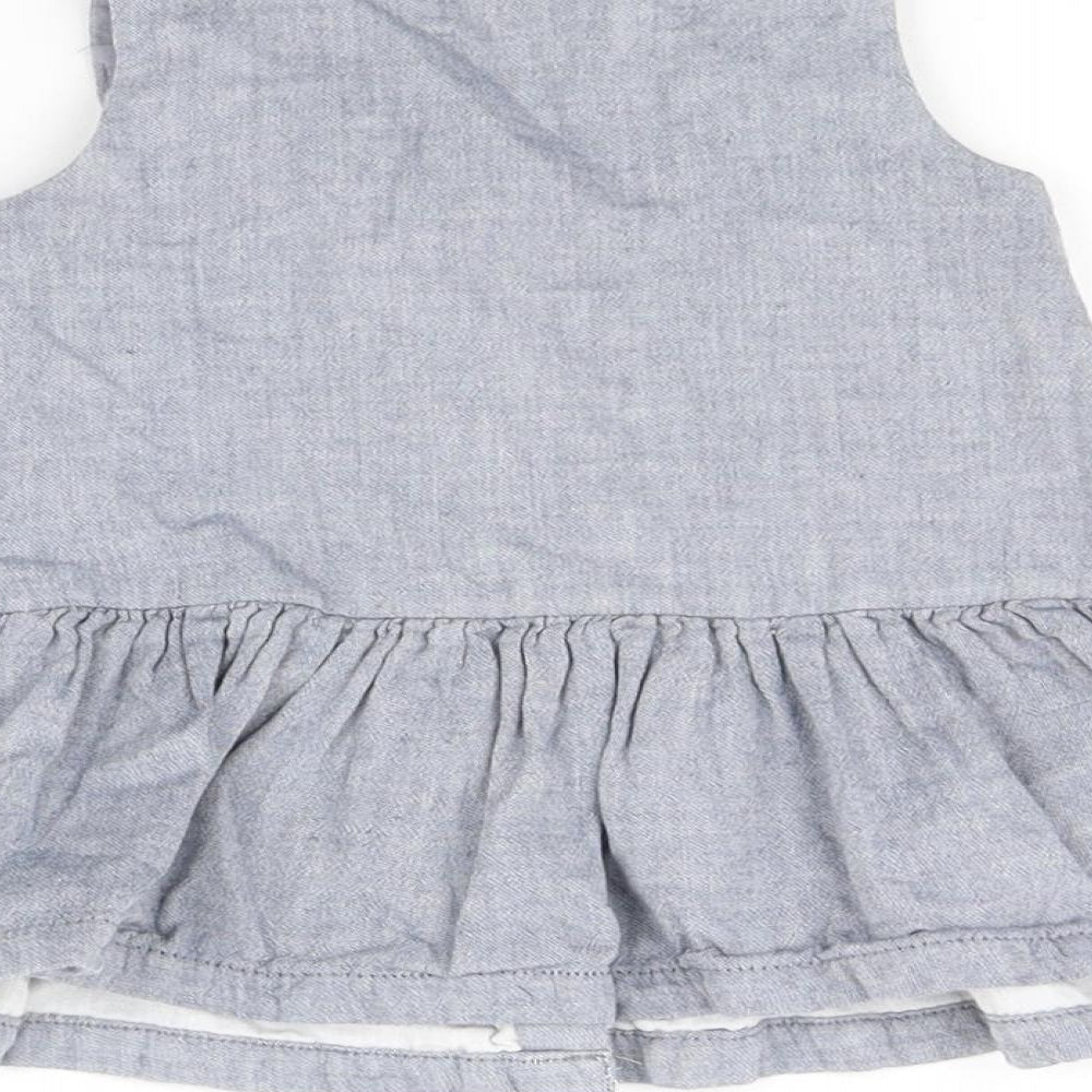 H&M Grey Fit & Flare Size 6-9 Months
