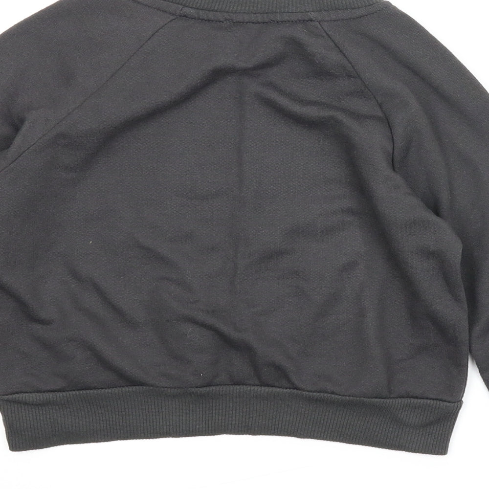 Primark Girls Grey Pullover Sweatshirt Size 7-8 Years