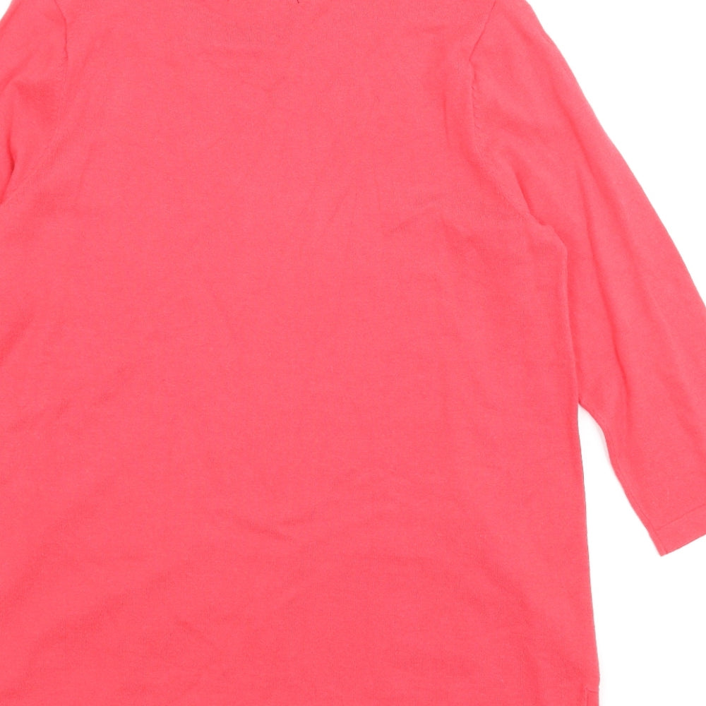 George Womens Pink Pullover Jumper Size 14