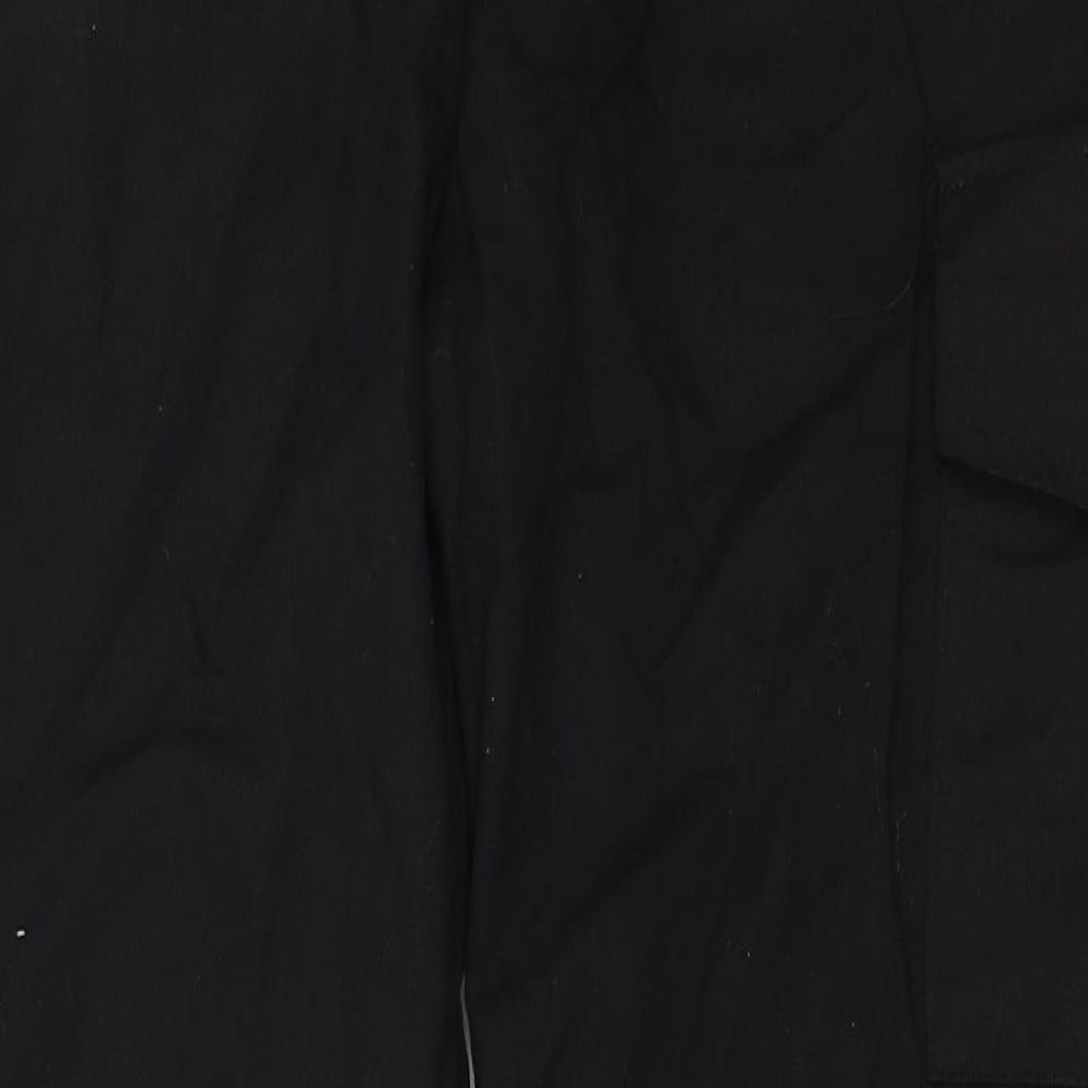 Preworn Mens Black Trousers Size M L25 in