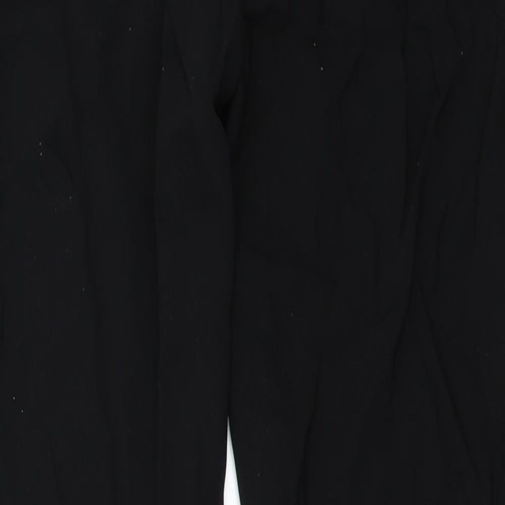H&M Womens Black Trousers Size M L23 in