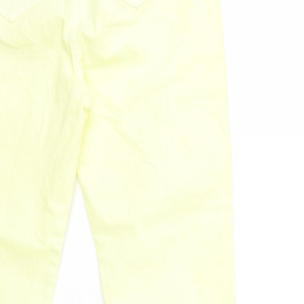 Preworn Womens Pink Denim Skinny Jeans Size 10 L29 in