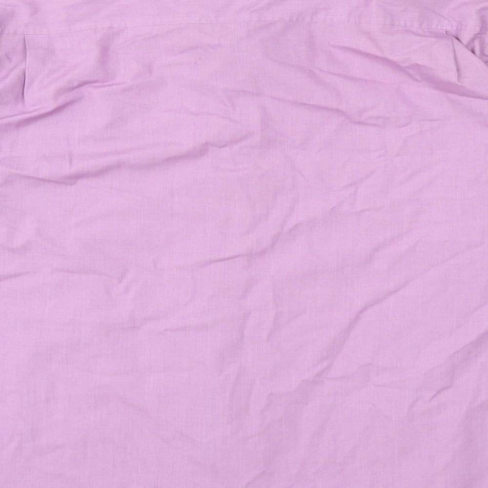 Burton Mens Purple Button-Up Size 15.5