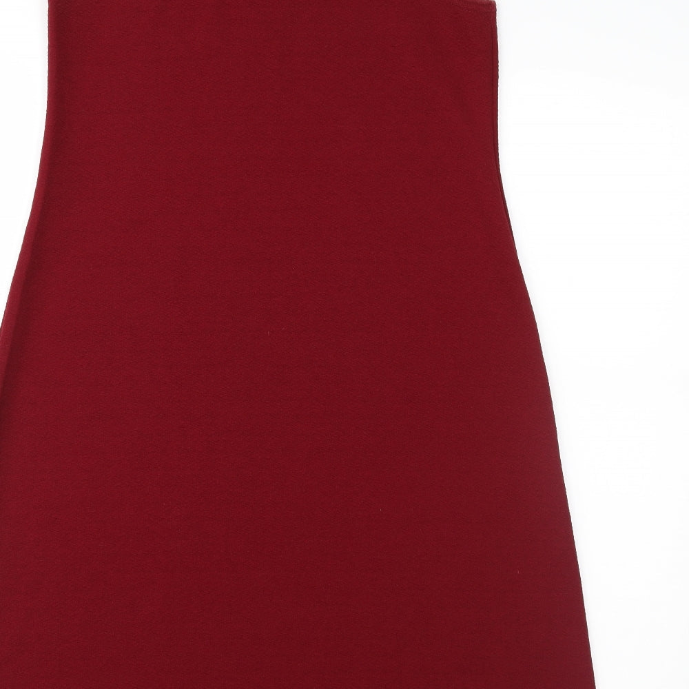 Select Womens Red A-Line Size 10