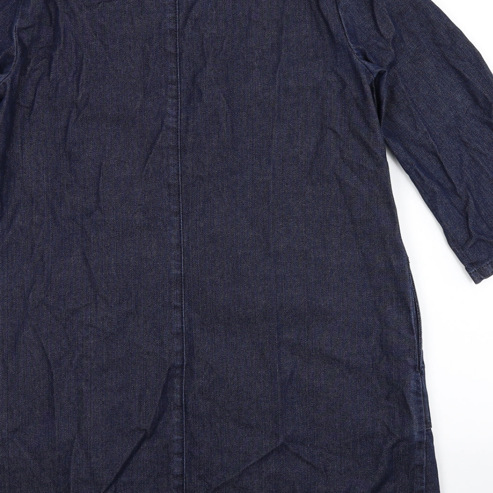 Warehouse Womens Blue Denim Mini Size 12
