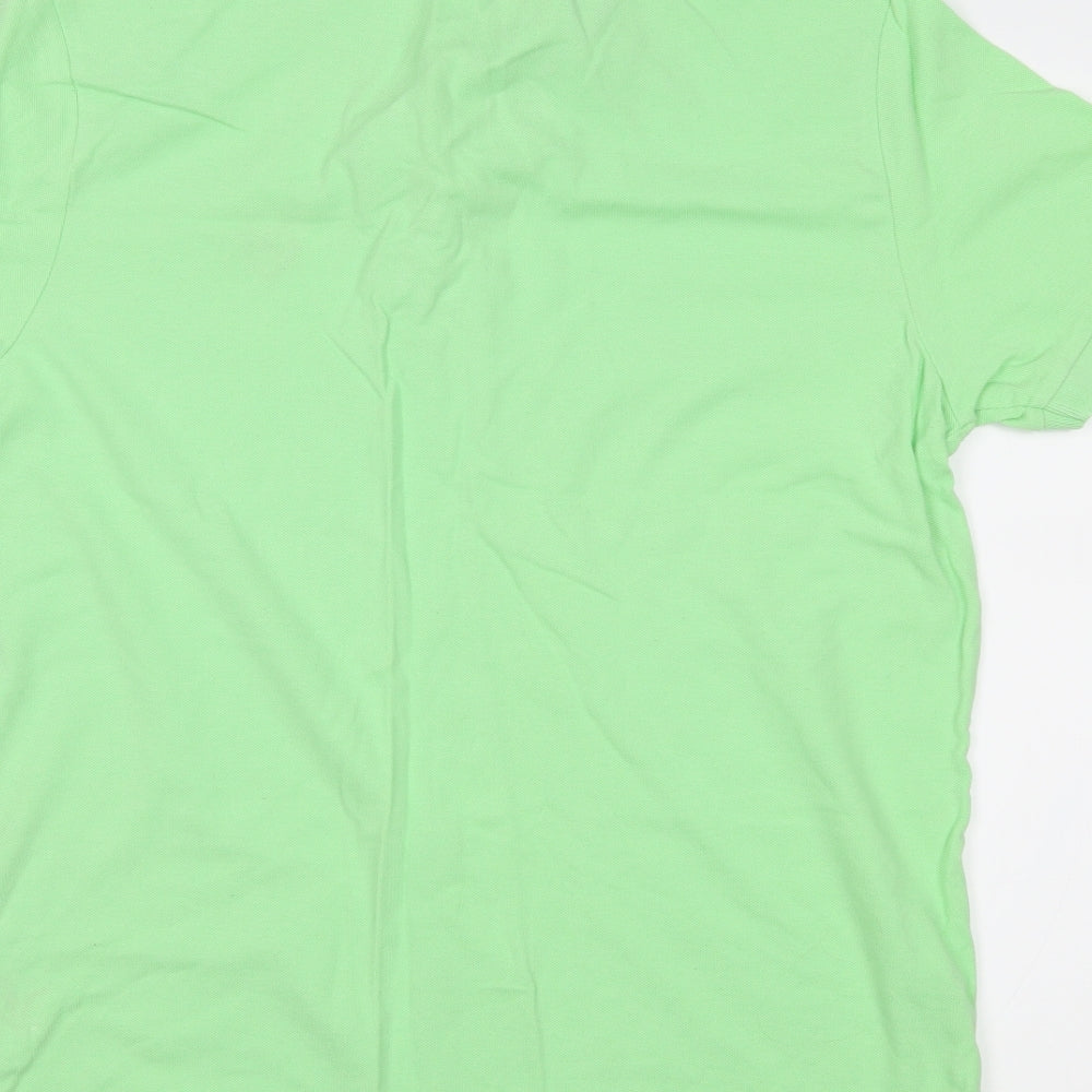 Urban fox Mens Green Polo Size L