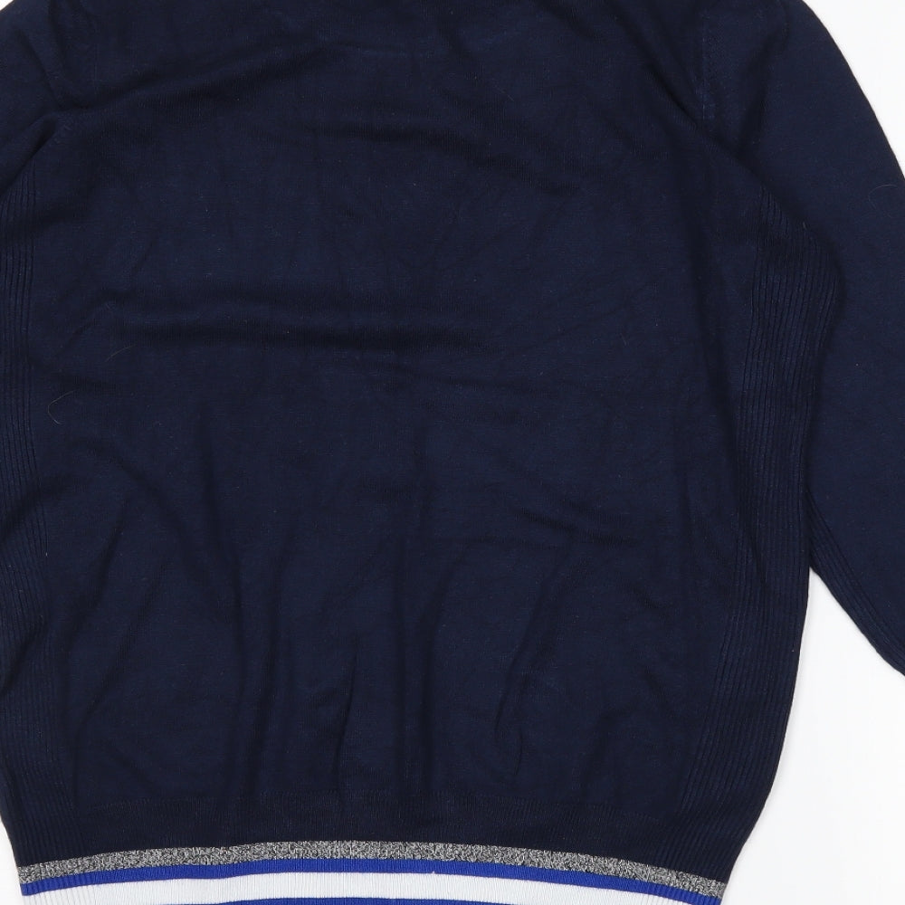 the collection Womens Blue Tunic Jumper Size 14