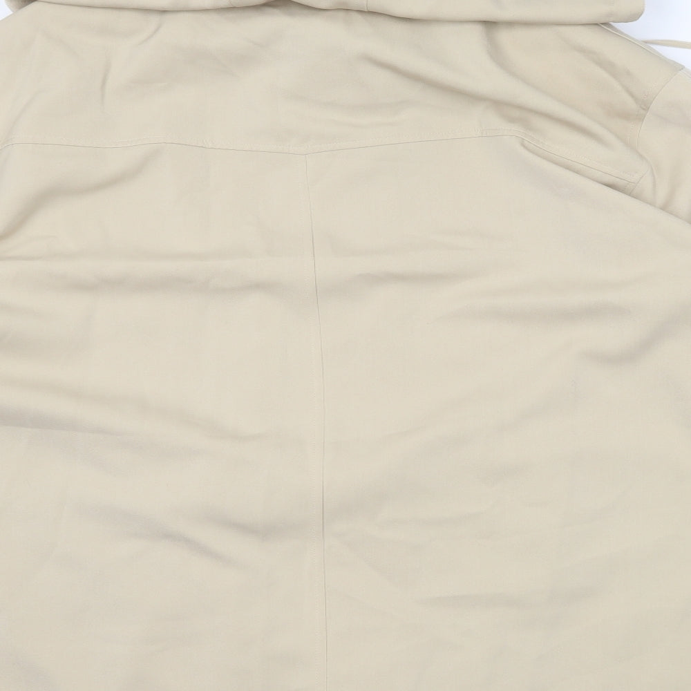 Astraka Womens Beige Jacket Coat Size L