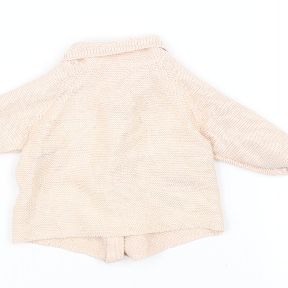 Marks & Spencer Girls Pink Jacket Size 0-3 Months