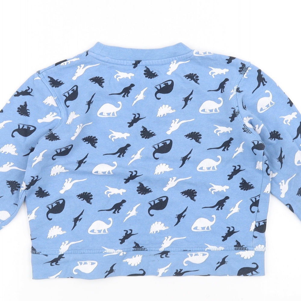 Lily & dan Girls Blue Pullover Jumper Size 5-6 Years