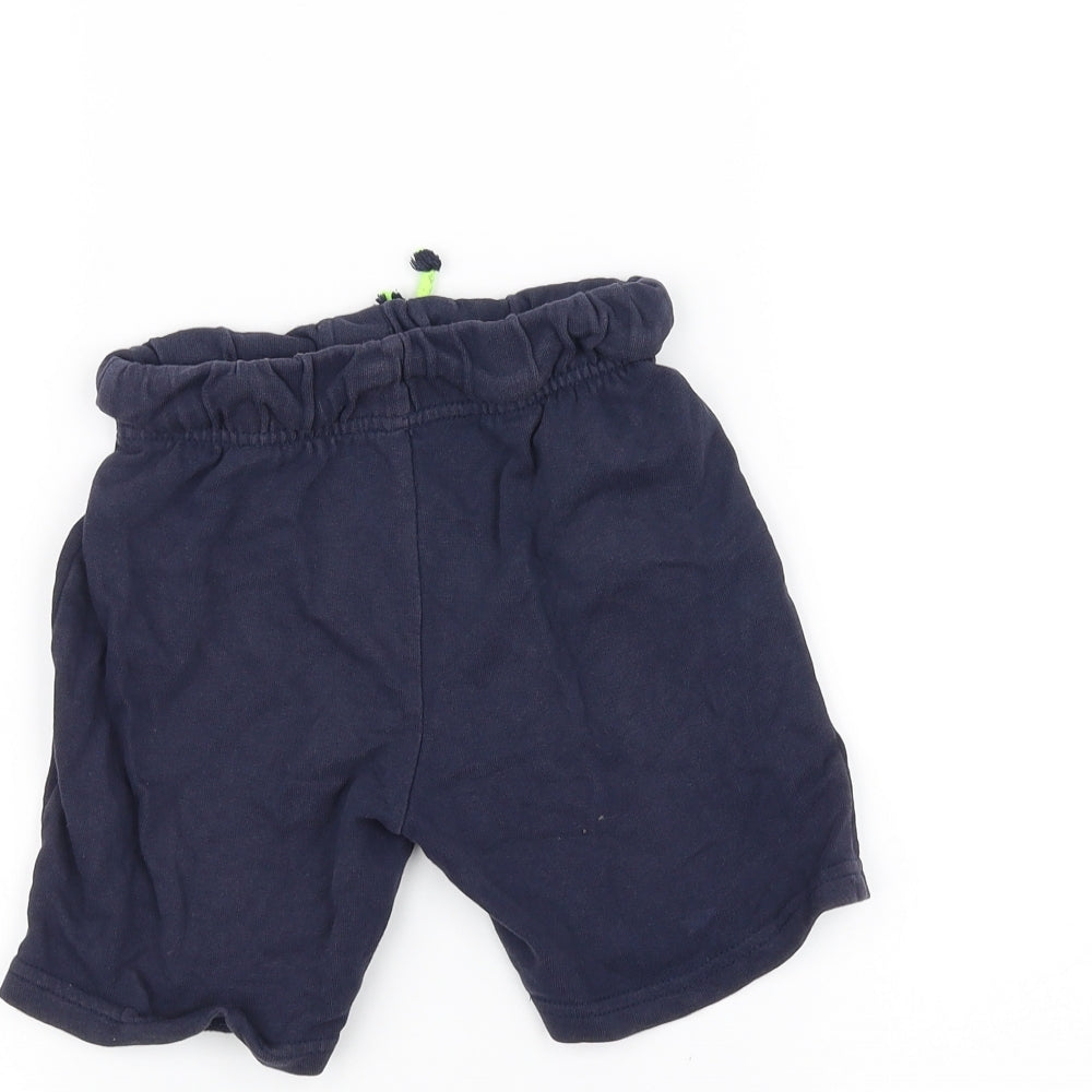 George Boys Blue Sweat Shorts Size 4-5 Years