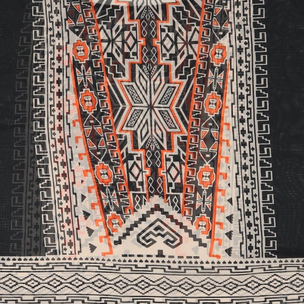 Simply Be Womens Black Geometric Basic Blouse Size 12
